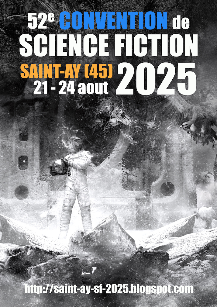 L'affiche de la convention nationale de science-fiction 2025 !